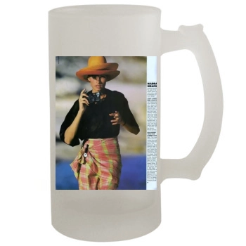 Famke Janssen 16oz Frosted Beer Stein