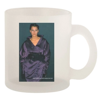 Famke Janssen 10oz Frosted Mug