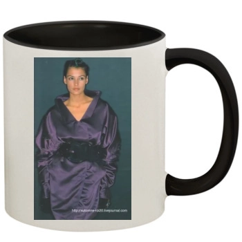 Famke Janssen 11oz Colored Inner & Handle Mug