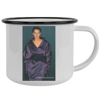 Famke Janssen Camping Mug