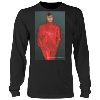 Famke Janssen Men's Heavy Long Sleeve TShirt