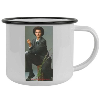 Famke Janssen Camping Mug