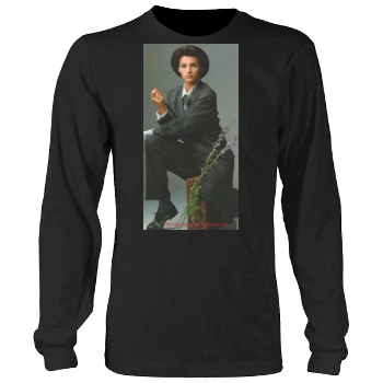 Famke Janssen Men's Heavy Long Sleeve TShirt