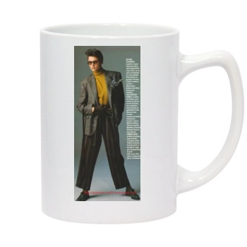 Famke Janssen 14oz White Statesman Mug