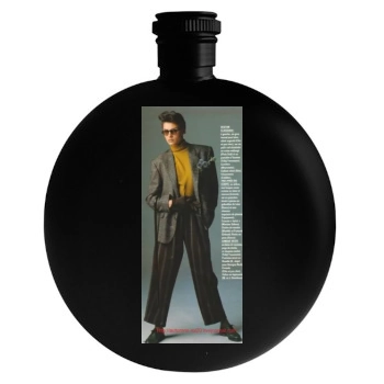 Famke Janssen Round Flask