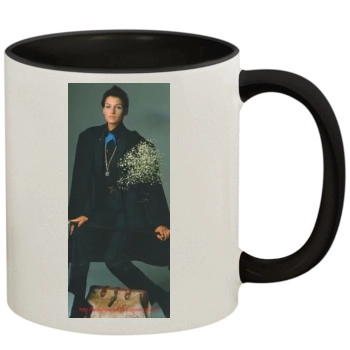 Famke Janssen 11oz Colored Inner & Handle Mug