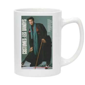 Famke Janssen 14oz White Statesman Mug