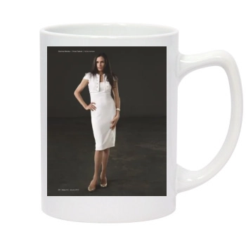 Famke Janssen 14oz White Statesman Mug