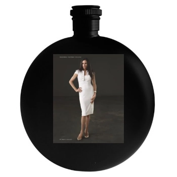 Famke Janssen Round Flask