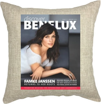 Famke Janssen Pillow