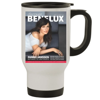 Famke Janssen Stainless Steel Travel Mug