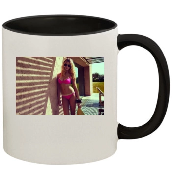 Fanny Francois 11oz Colored Inner & Handle Mug