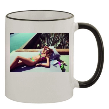 Fanny Francois 11oz Colored Rim & Handle Mug