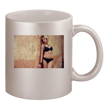 Fanny Francois 11oz Metallic Silver Mug