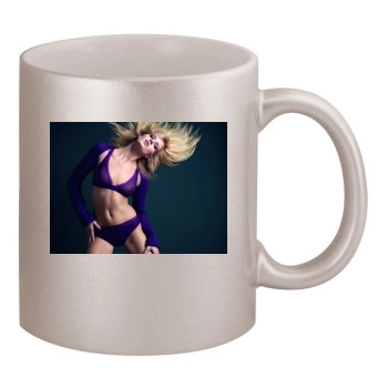 Fanny Francois 11oz Metallic Silver Mug