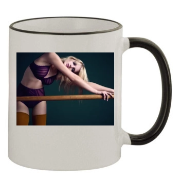 Fanny Francois 11oz Colored Rim & Handle Mug