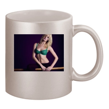 Fanny Francois 11oz Metallic Silver Mug