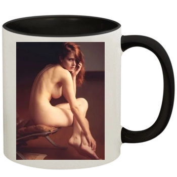 Fanny Francois 11oz Colored Inner & Handle Mug