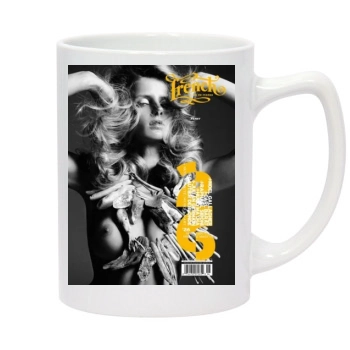 Fanny Francois 14oz White Statesman Mug