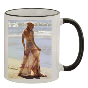 Fanny Francois 11oz Colored Rim & Handle Mug