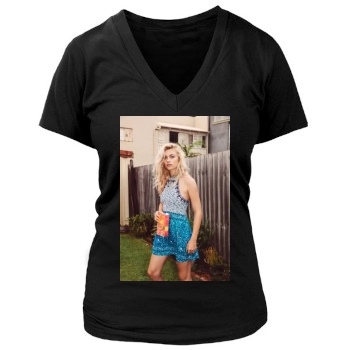 Farah Holt Women's Deep V-Neck TShirt