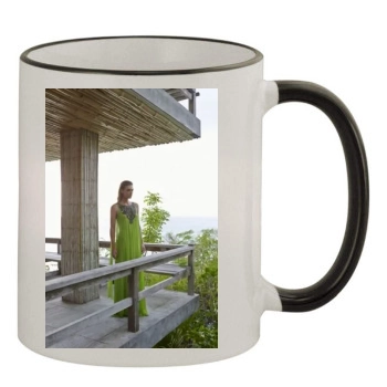 Farah Holt 11oz Colored Rim & Handle Mug