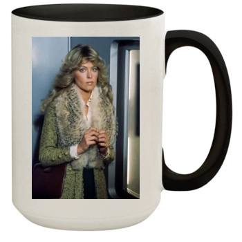 Farrah Fawcett 15oz Colored Inner & Handle Mug