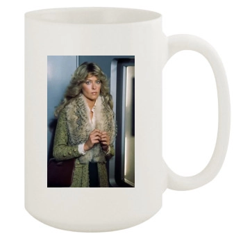 Farrah Fawcett 15oz White Mug