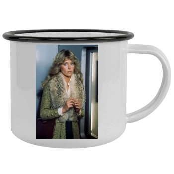 Farrah Fawcett Camping Mug