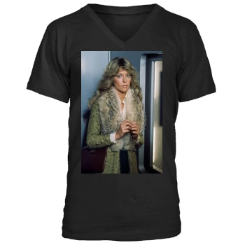 Farrah Fawcett Men's V-Neck T-Shirt