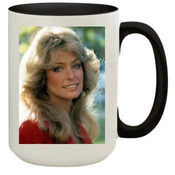 Farrah Fawcett 15oz Colored Inner & Handle Mug