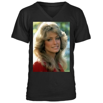 Farrah Fawcett Men's V-Neck T-Shirt