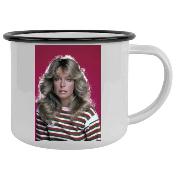 Farrah Fawcett Camping Mug