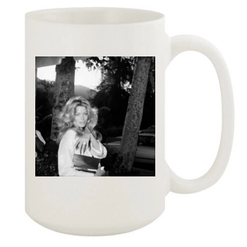 Farrah Fawcett 15oz White Mug