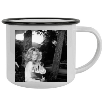 Farrah Fawcett Camping Mug