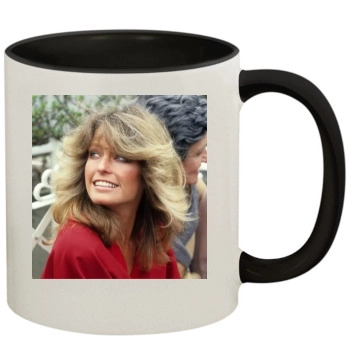 Farrah Fawcett 11oz Colored Inner & Handle Mug