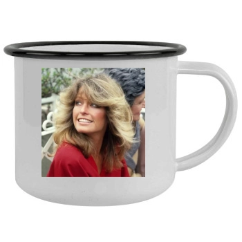 Farrah Fawcett Camping Mug