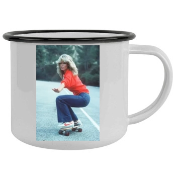 Farrah Fawcett Camping Mug