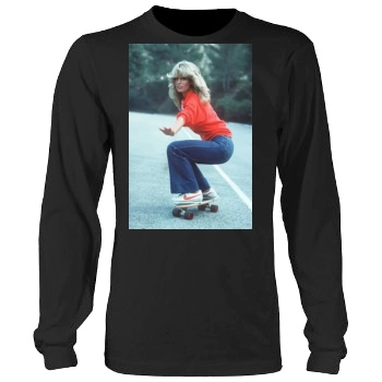 Farrah Fawcett Men's Heavy Long Sleeve TShirt