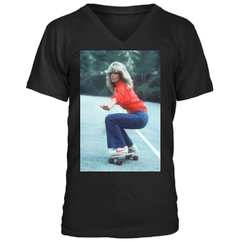 Farrah Fawcett Men's V-Neck T-Shirt