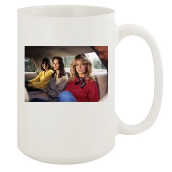 Farrah Fawcett 15oz White Mug