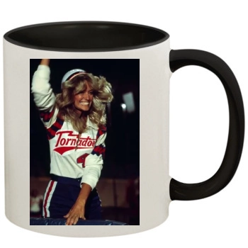 Farrah Fawcett 11oz Colored Inner & Handle Mug