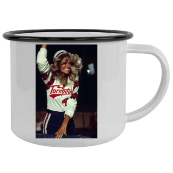 Farrah Fawcett Camping Mug