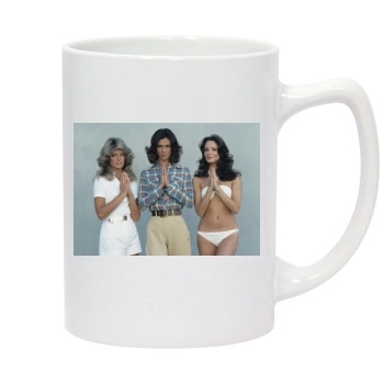 Farrah Fawcett 14oz White Statesman Mug