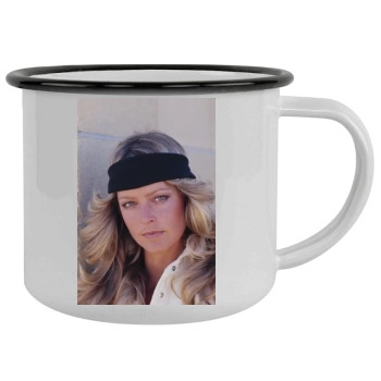 Farrah Fawcett Camping Mug