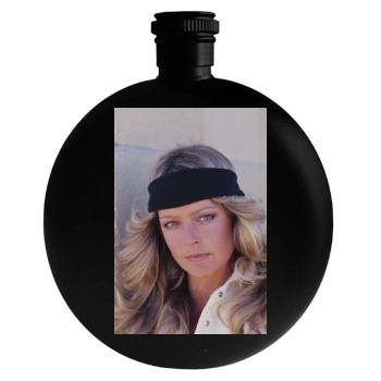 Farrah Fawcett Round Flask