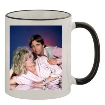 Farrah Fawcett 11oz Colored Rim & Handle Mug