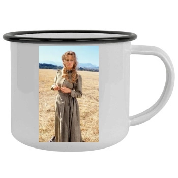 Farrah Fawcett Camping Mug