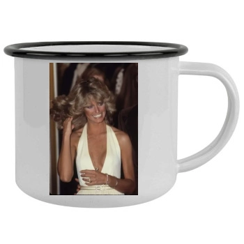 Farrah Fawcett Camping Mug