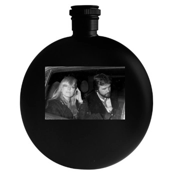 Farrah Fawcett Round Flask